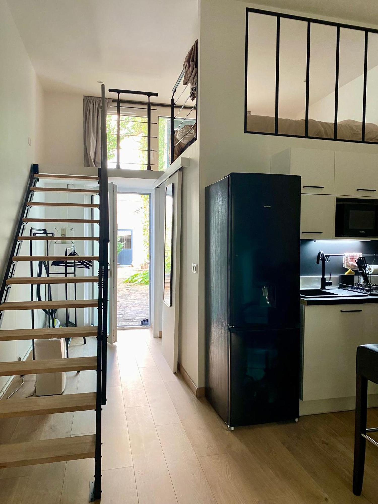 Appartement Indep Cosy Avec Jardin Сен-Дени Экстерьер фото