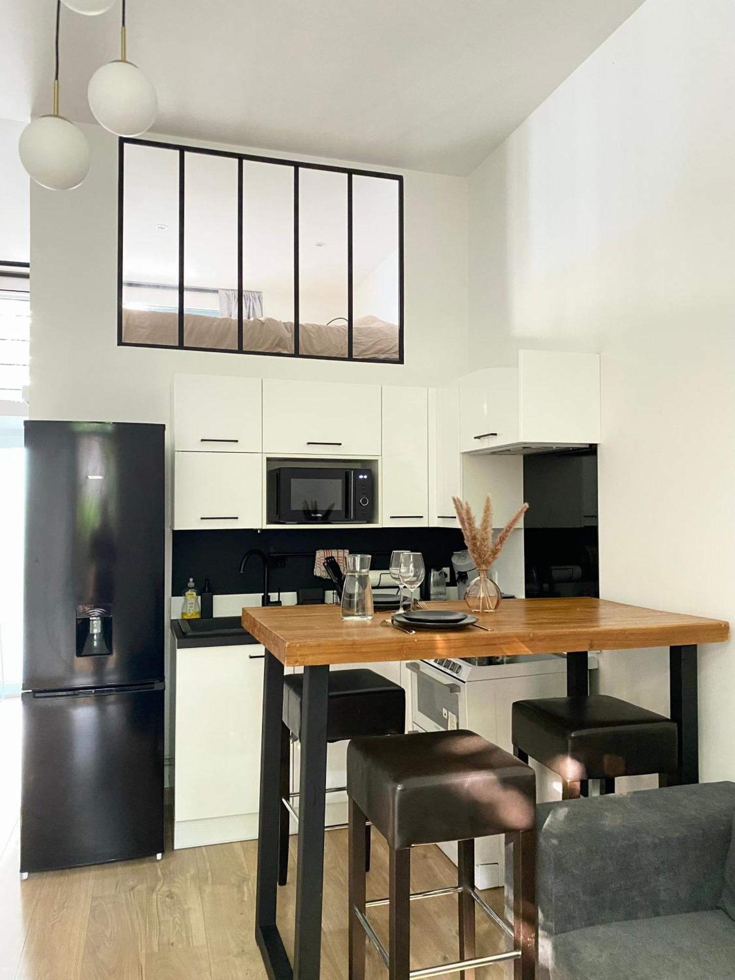 Appartement Indep Cosy Avec Jardin Сен-Дени Экстерьер фото